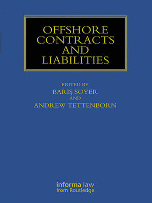 cover image of Offshore Contracts and Liabilities